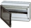 ABB 12753 EUROPA IP65 бокс настенный 18М прозр.дверь серый СНЯТО С ЗАМЕНОЙ
