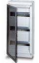 ABB 12756 EUROPA IP65 бокс настенный 36М (3х12) прозр.дверь серый