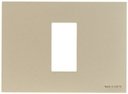 ABB Zenit 2CLA247100N1901 Рамка итальянского стандарта (1 модуль, шампань)