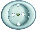 ABB Tacto 5588 PL Накладка розетки (серебро)