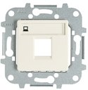 ABB Stylo 2218.5 BM Розетка компьютерная (RJ11, RJ45, под рамку, с/у, слоновая кость)