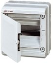 ABB 12728 EUROPA IP65 бокс настенный 8М непрозр.дверь серый