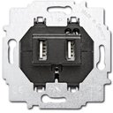 ABB Alpha exclusive/Alpha nea/Basic55/Busch-axcent/Busch-Duro 2000 Sl 2CKA006400A0002 Механизм розетки 6472 U-500 (USBx2, 1400 мА)