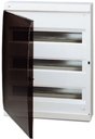 ABB 122670006 Бокс UNIBOX О-У 54м IP41 бел с дымч дв и шинами (шт)