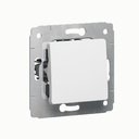 Legrand Cariva 695935 Выключатель кнопочный (10 А, под рамку, возм. накладного монтажа, с/у, белый)