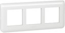 Legrand Mosaic 078866 Рамка 3-постовая (горизонтальная, белый)