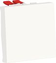 Schneider Electric Unica New NU320518 Переключатель двухклавишный (10 А, 2 модуль, под рамку, скрытая установка, белый)