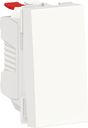 Schneider Electric Unica New NU310618 Выключатель однокнопочный (10 А, 1 модуль, под рамку, скрытая установка, белый)