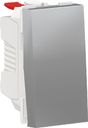 Schneider Electric Unica New NU310630 Выключатель однокнопочный (10 А, 1 модуль, под рамку, скрытая установка, алюминий)