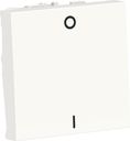 Schneider Electric Unica New NU320118 Выключатель одноклавишный двухполюсный (10 А, 2 модуль, под рамку, скрытая установка, белый)