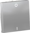 Schneider Electric Unica New NU320130 Выключатель одноклавишный двухполюсный (10 А, 2 модуль, под рамку, скрытая установка, алюминий)
