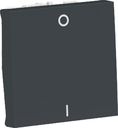 Schneider Electric Unica New NU320154 Выключатель одноклавишный двухполюсный (10 А, 2 модуль, под рамку, скрытая установка, антрацит)