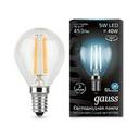 Лампа LED Filament Globe E14 5W 4100K 1/10/50