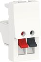 Schneider Electric Unica New NU348718 Розетка аудио (Audio, 1 модуль, под рамку, скрытая установка, белая)