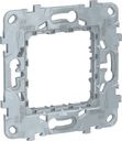 Schneider Electric Altira NU7002 Суппорт 1-пост/2 модуля (пластик, без монтажных лапок)