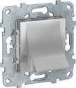 Schneider Electric Unica New NU586230 Вывод кабеля (под рамку, скрытая установка, алюминий)