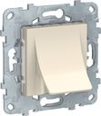 Schneider Electric Unica New NU586244 Вывод кабеля (под рамку, скрытая установка, бежевый)