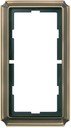 Schneider Electric Merten Antique MTN483143 Рамка 2-постовая (универсальная, античная латунь)
