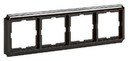 Schneider Electric Merten Antique MTN4040-4715 Рамка 4-постовая (универсальная, коричневый)