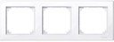 Schneider Electric Merten M-Smart MTN478325 Рамка 3-постовая (универсальная, белый)