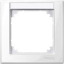 Schneider Electric Merten M-Smart MTN470119 Рамка 1-постовая (универсальная, поле для надписи, полярно-белый)