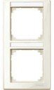 Schneider Electric Merten M-Smart MTN470244 Рамка 2-постовая (вертикальная, поле для надписи, бежевый)