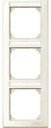 Schneider Electric Merten M-Smart MTN470344 Рамка 3-постовая (вертикальная, поле для надписи, бежевый)