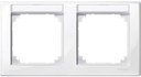 Schneider Electric Merten M-Smart MTN471219 Рамка 2-постовая (горизонтальная, поле для надписи, полярно-белый)