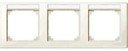 Schneider Electric Merten M-Smart MTN471344 Рамка 3-постовая (горизонтальная, поле для надписи, бежевый)