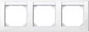 Schneider Electric Merten M-Smart MTN471319 Рамка 3-постовая (горизонтальная, поле для надписи, полярно-белый)
