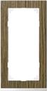 Schneider Electric Merten M-Pure Decor MTN4025-3674 Рамка 2-постовая (универсальная, дуб/брильянтовый белый)
