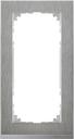Schneider Electric Merten M-Pure Decor MTN4025-3646 Рамка 2-постовая (универсальная, сталь/алюминий)