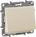 Legrand Etika 672393 Выключатель 1-клавишный (2 А, под рамку, с/у, с подсветкой, бежевый)