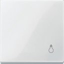 Schneider Electric System M MTN438919 Клавиша одиночная "Свет" (полярно-белая)