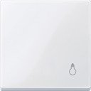 Schneider Electric System M MTN438925 Клавиша одиночная "Свет" (белая)