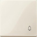 Schneider Electric System M MTN438844 Клавиша одиночная "Звонок" (бежевая)