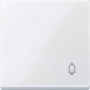 Schneider Electric System M MTN438825 Клавиша одиночная "Звонок" (белая)