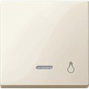 Schneider Electric System M MTN435944 Клавиша одиночная с линзой "Свет" (индикация, бежевая)