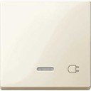 Schneider Electric System M MTN435244 Клавиша одиночная с линзой "Штепсельная вилка" (индикация, бежевая)