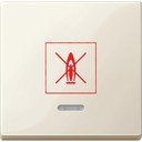 Schneider Electric System M MTN3307-0344 Клавиша одиночная с линзой "Нагреватель" (индикация, бежевая)
