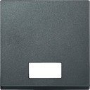 Schneider Electric System M MTN433814 Клавиша одиночная с окошком (индикация, антрацит)