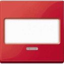 Schneider Electric System M MTN3370-0306 Клавиша одиночная с полем для написи и окошком (индикация, рубиново-красная)