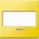 Schneider Electric System M MTN3370-0307 Клавиша одиночная с полем для написи и окошком (индикация, желтая)