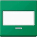 Schneider Electric System M MTN3370-0304 Клавиша одиночная с полем для написи и окошком (индикация, зеленая)