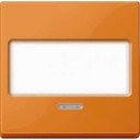 Schneider Electric System M MTN3370-0302 Клавиша одиночная с полем для написи и окошком (индикация, оранжевая)