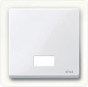 Schneider Electric System M MTN432725 Клавиша одиночная с окошком (IP44, индикация, белая)