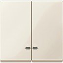 Schneider Electric System M MTN3420-0344 Клавиша двойная с окошком (индикация, бежевая)