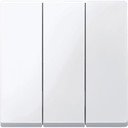 Schneider Electric System M MTN312625 Клавиша тройная (белая)