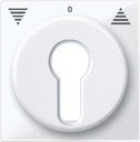 Schneider Electric System M MTN319425 Клавиша двойная для рольставней с фиксатором (белая)