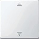 Schneider Electric System M MTN587719 Клавиша двойная для жалюзи (полярно-белая)